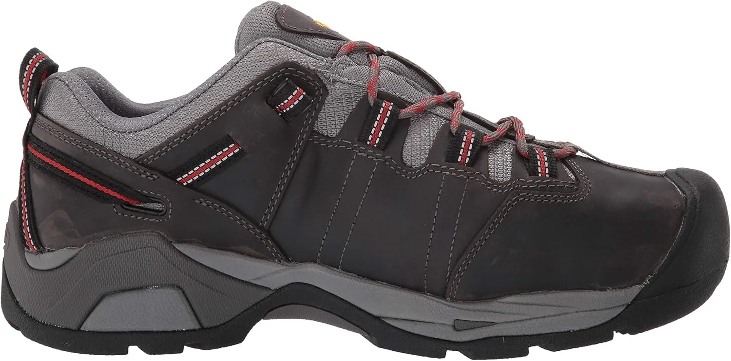 KEEN Utility Men's Detroit XT Low HeightSteel ToeMetatarsal Guard Work Shoe