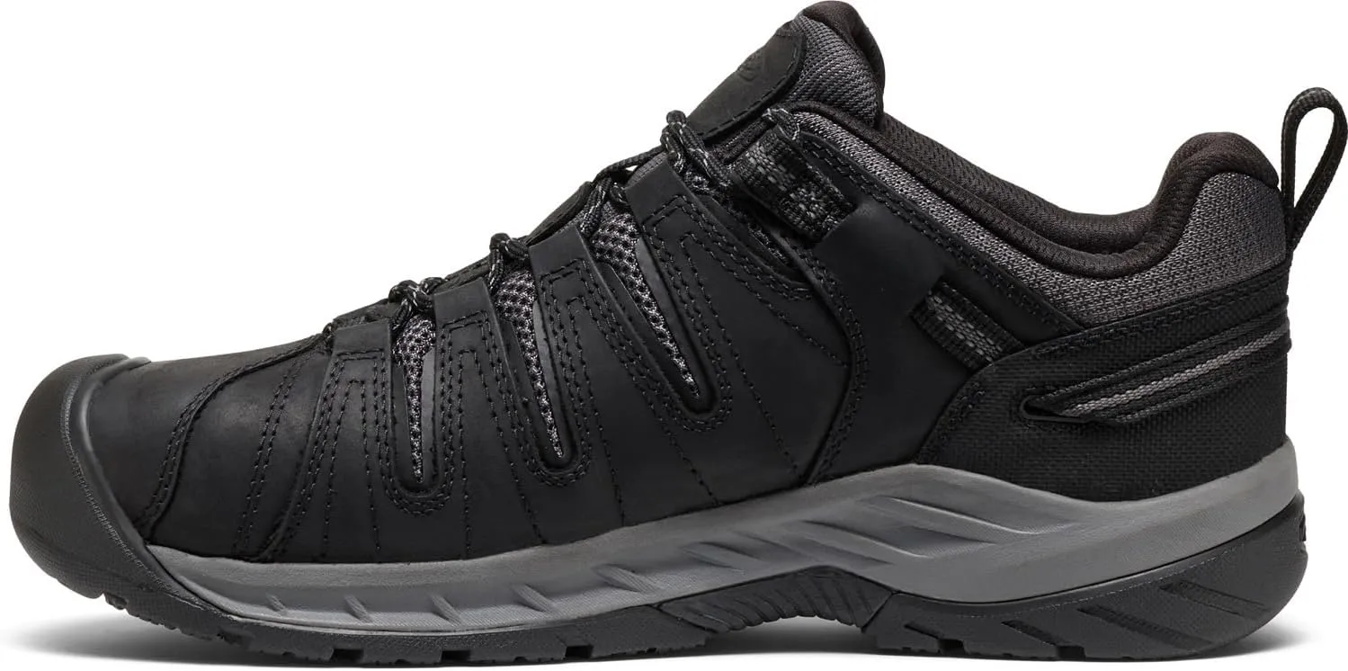 KEEN Utility Men's Flint 2 Versatread Non Slip Low Height Steel Toe Durable Work Shoes