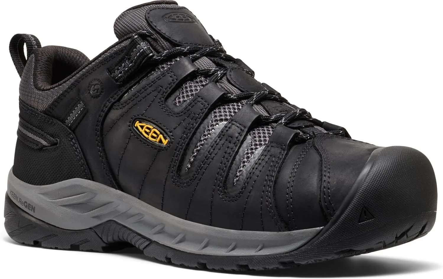 KEEN Utility Men's Flint 2 Versatread Non Slip Low Height Steel Toe Durable Work Shoes