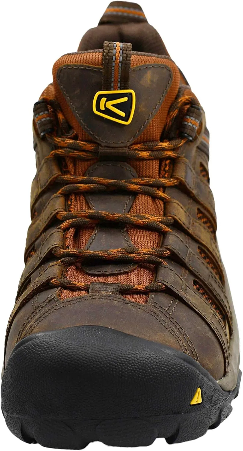 KEEN Utility Men's Flint Low Height Steel Toe Industrial Work Shoe