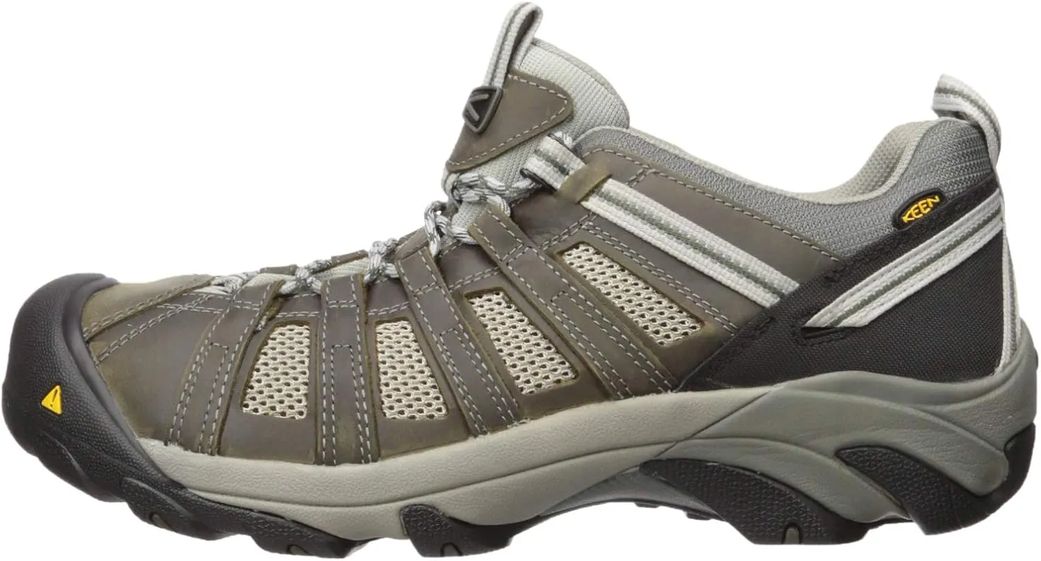 KEEN Utility Men's Flint Low Height Steel Toe Industrial Work Shoe