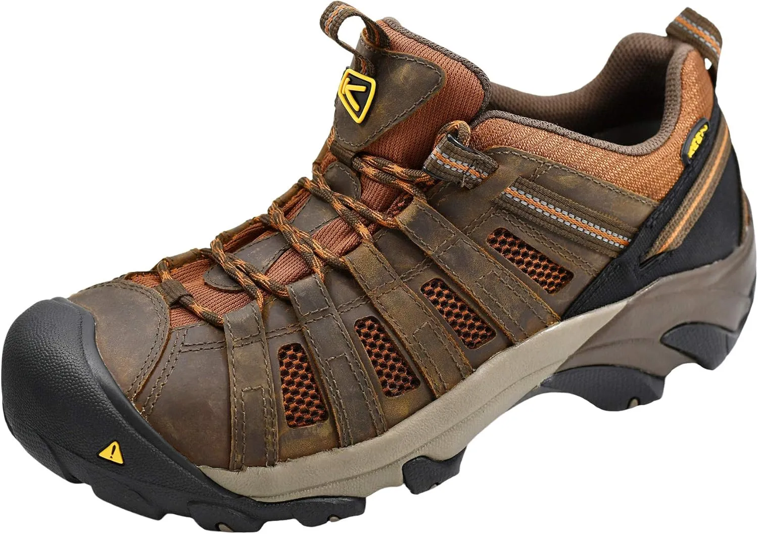 KEEN Utility Men's Flint Low Height Steel Toe Industrial Work Shoe