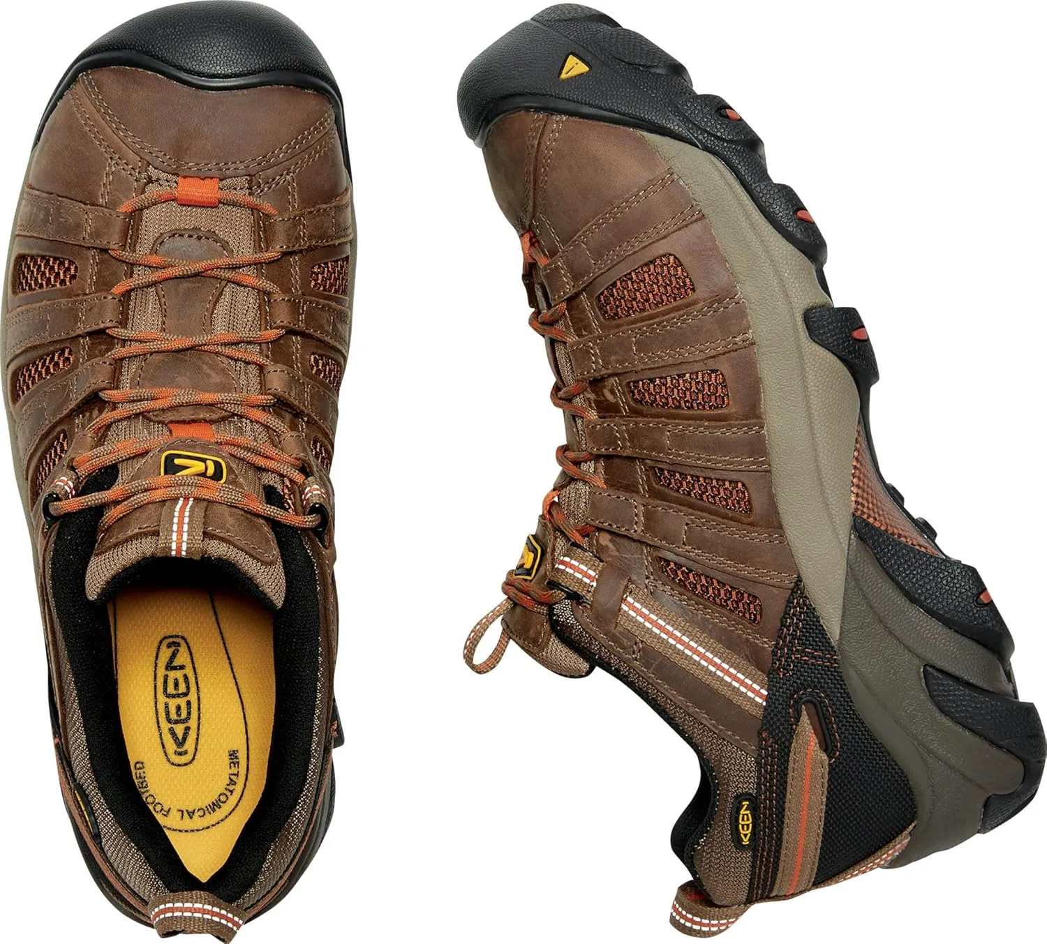 KEEN Utility Men's Flint Low Height Steel Toe Industrial Work Shoe