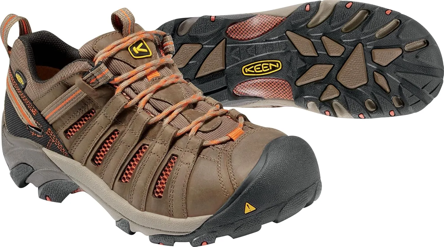 KEEN Utility Men's Flint Low Height Steel Toe Industrial Work Shoe