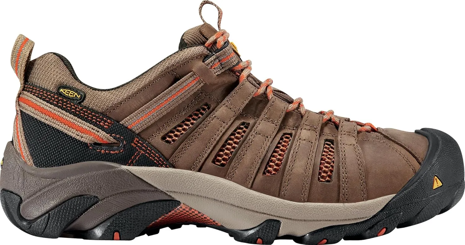 KEEN Utility Men's Flint Low Height Steel Toe Industrial Work Shoe
