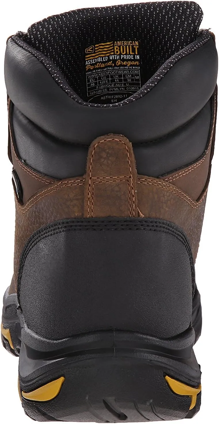 KEEN Utility Men's MTVernon 6" Soft Toe Waterproof Work Boot