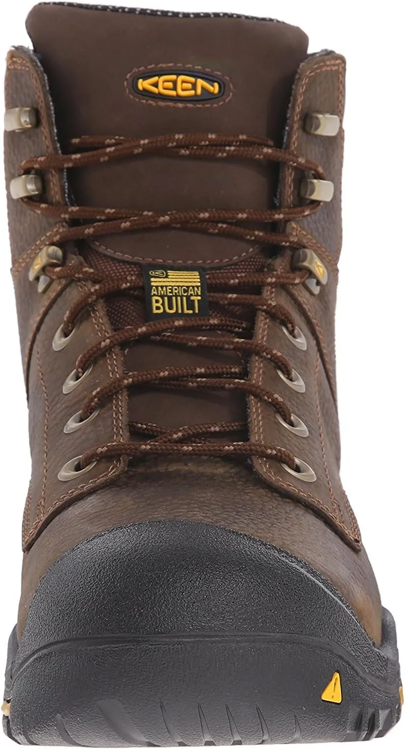 KEEN Utility Men's MTVernon 6" Soft Toe Waterproof Work Boot