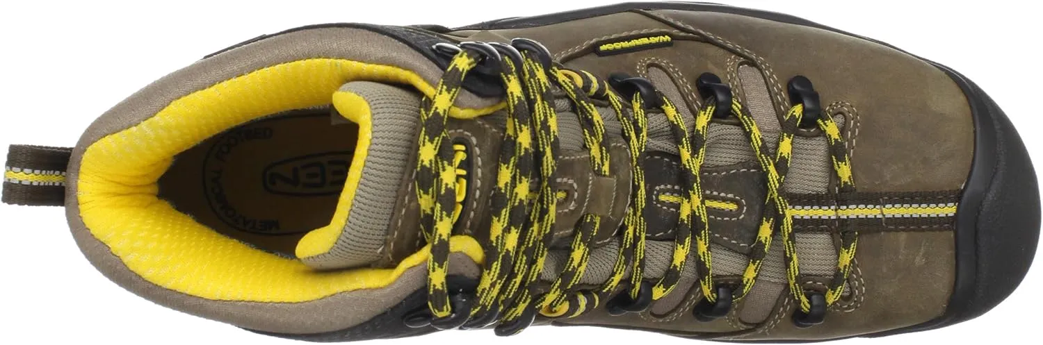 KEEN Utility Men's Pittsburgh 6" Leather Waterproof Steel Toe Work Boot