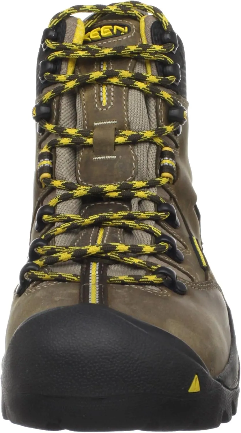 KEEN Utility Men's Pittsburgh 6" Leather Waterproof Steel Toe Work Boot