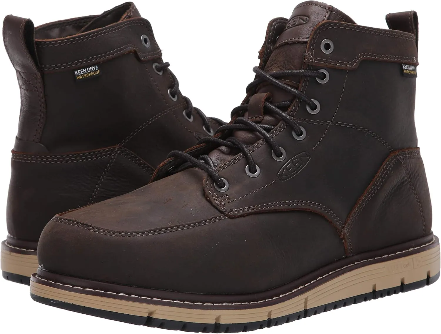 KEEN Utility Men's San Jose 6" Alloy Toe WaterproofWedge Work Boot