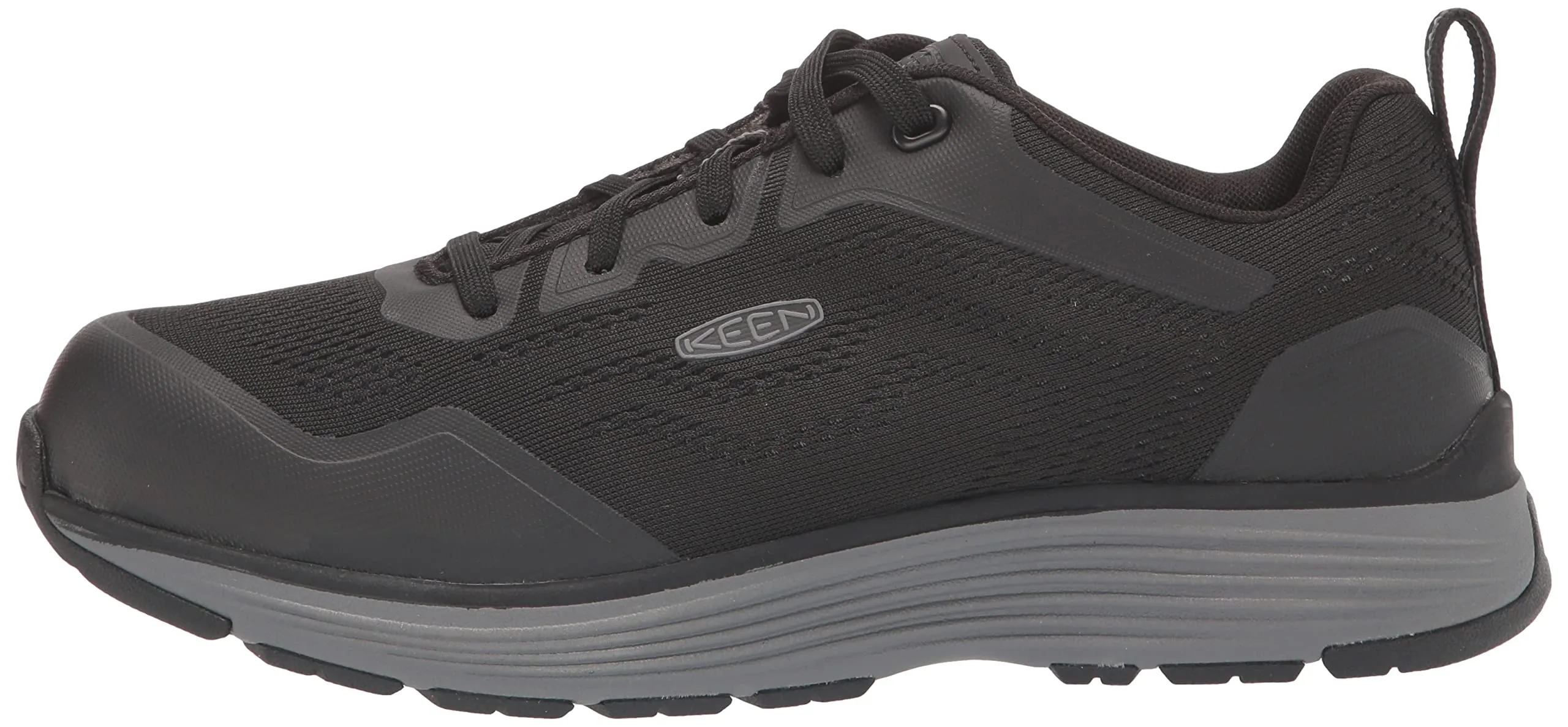 KEEN Utility Men's Sparta 2 Low Height Soft Toe ESDIndustrial Work Shoe 14 Steel Grey/Black