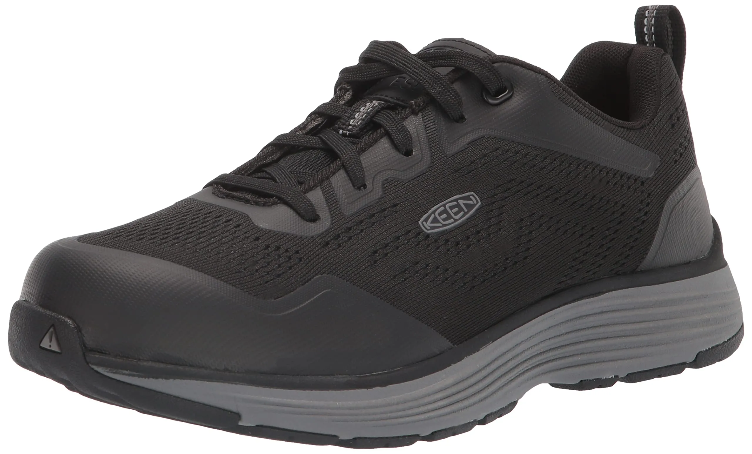 KEEN Utility Men's Sparta 2 Low Height Soft Toe ESDIndustrial Work Shoe 14 Steel Grey/Black
