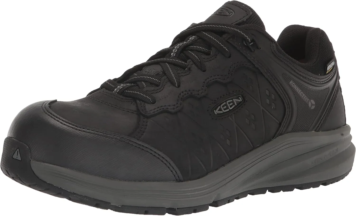 KEEN Utility Men's Vista Energy  Low Composite Toe Waterproof Leather Industrial Work Shoe