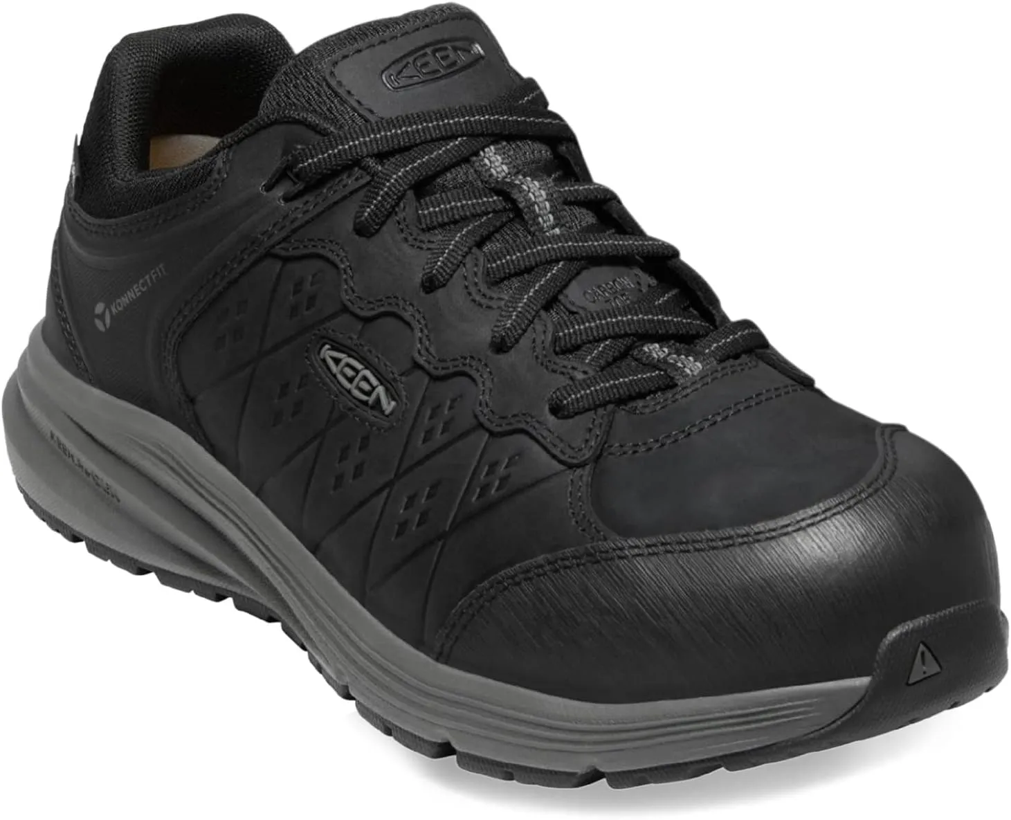 KEEN Utility Men's Vista Energy  Low Composite Toe Waterproof Leather Industrial Work Shoe