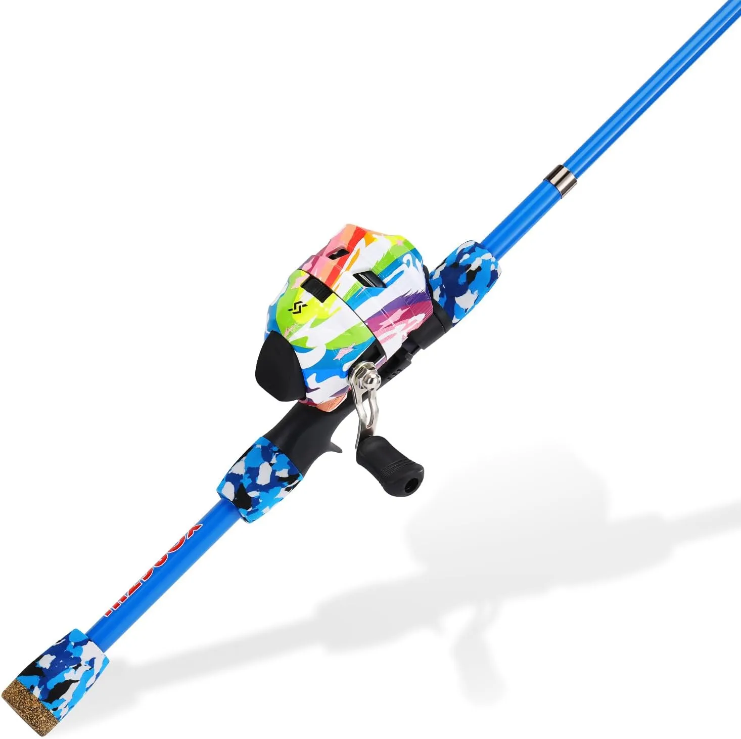 Kids Fishing Rod and Reel Combo,Light Weight Fishing Pole with Spincast Fishing Reel Tackle Bag Lures for Youth,Girls and Boys Good Starter Fishing Kit