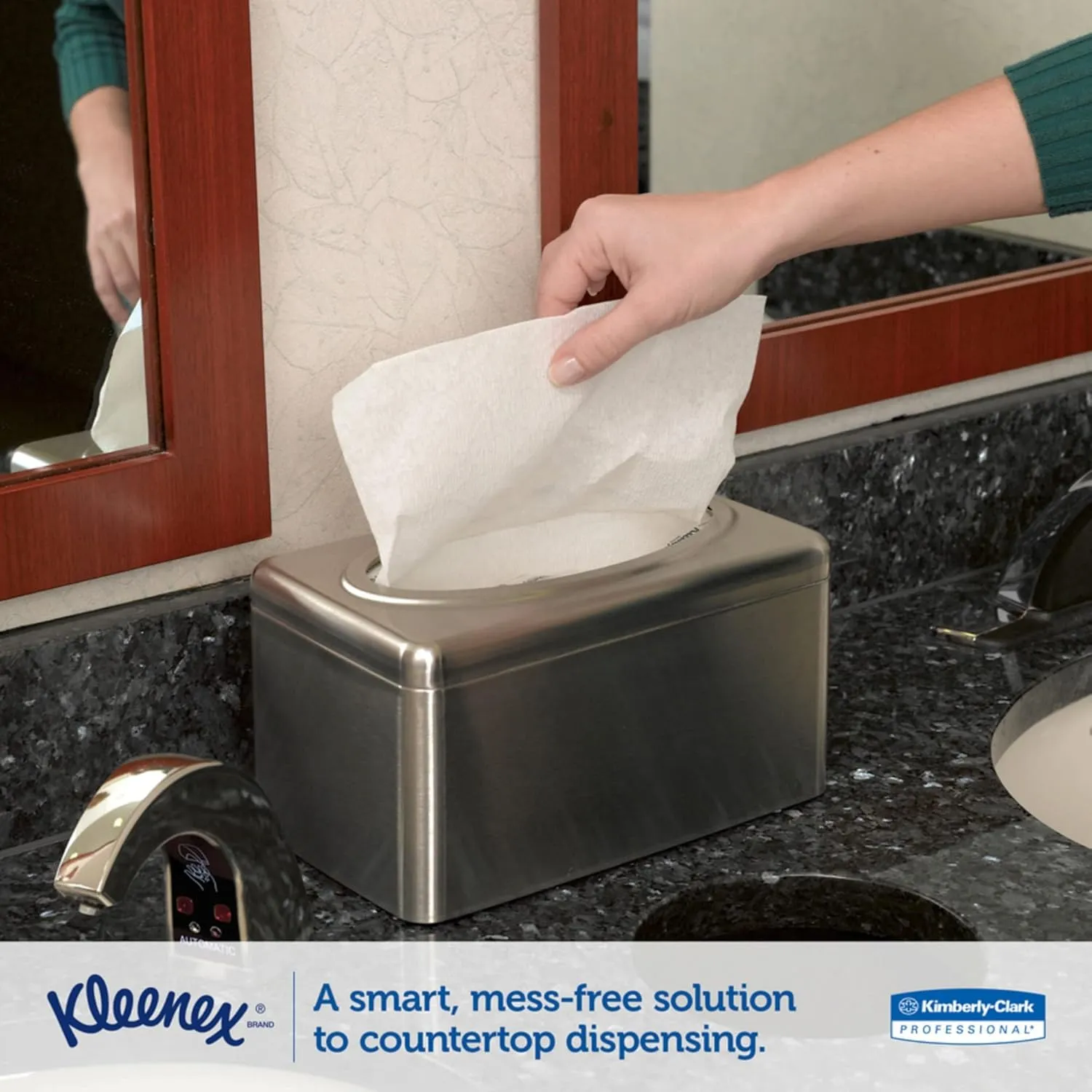 KLEENEX Pop-Up Box Hand Towels, Paper, 9 x 10-1/2, 120/pack