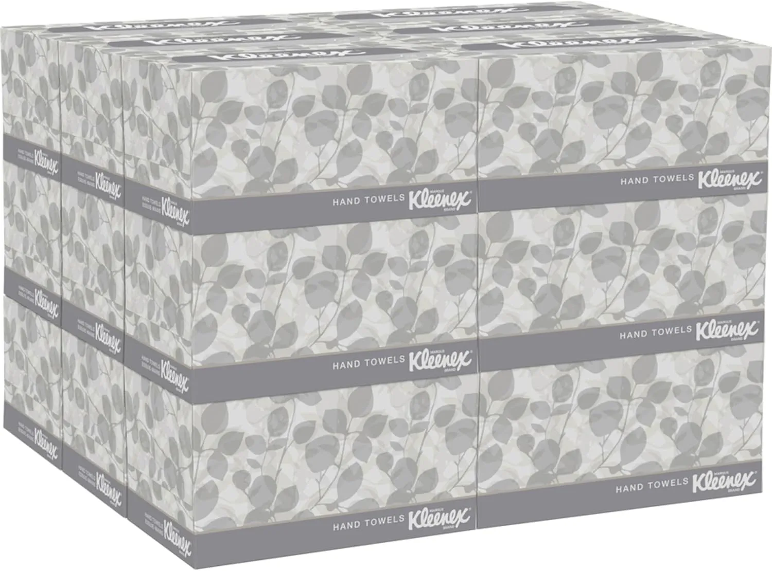 KLEENEX Pop-Up Box Hand Towels, Paper, 9 x 10-1/2, 120/pack