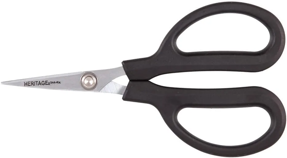 Klein Tools 544KV Utility, Kevlar Shear, Fiber Optics, 6-3/8-Inch