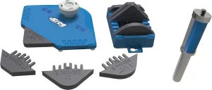 Kreg Corner Routing Guide Set with 1/2" Shank Flush-Trim Bit (PRS1000   PRS500)