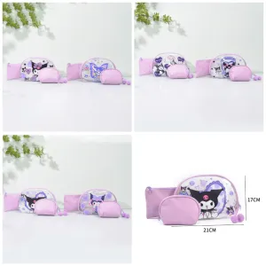 Kuromi Set Of 3 Travel Pouch