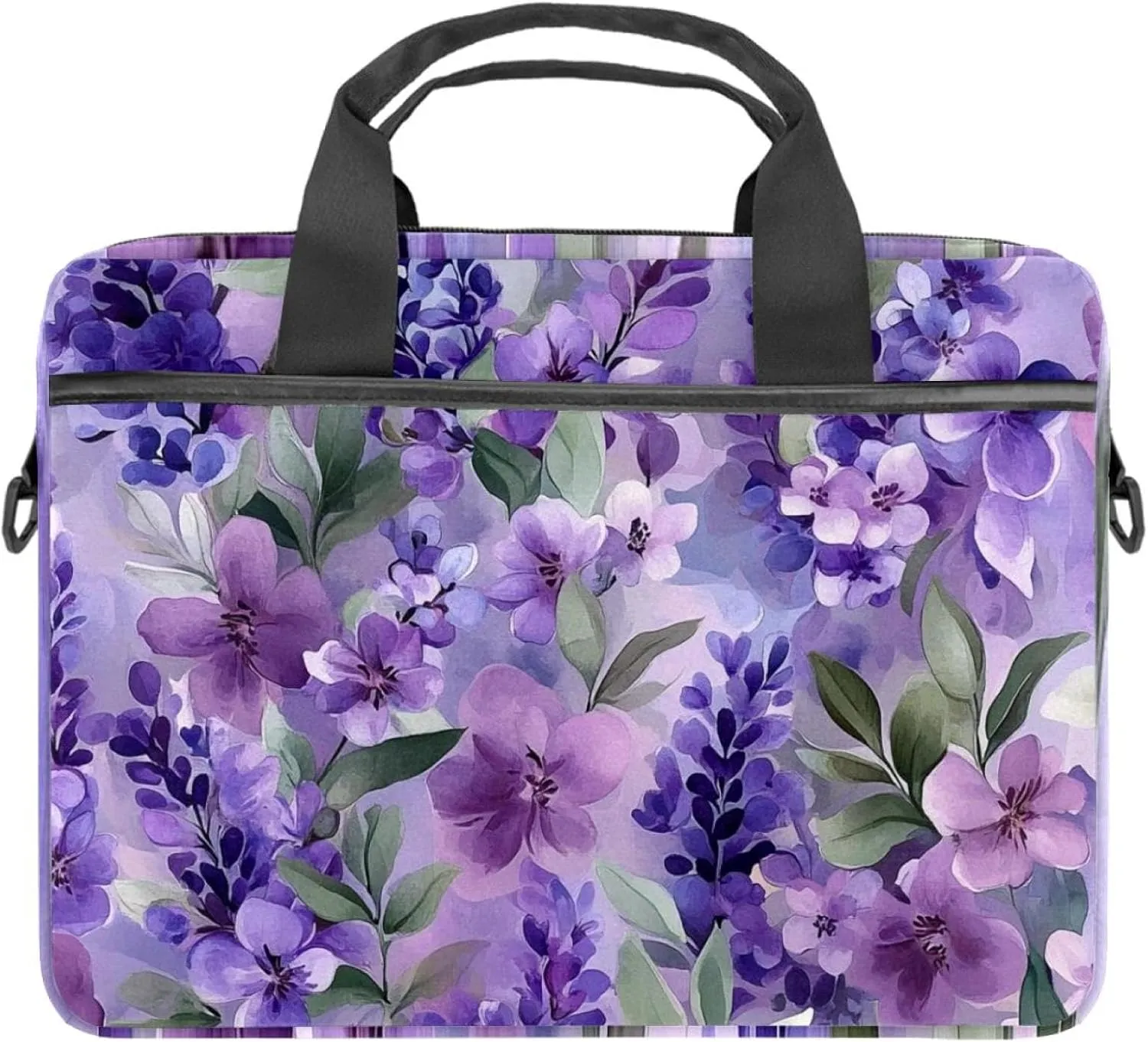 Laptop Bag Messenger Bag Sleeve Slim Laptop Briefcase with Handle Shoulder Strap
