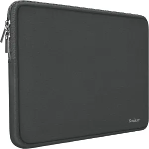 Laptop Sleeve Bag 15.6 Inch,Resistant Neoprene Laptop Sleeve/Notebook Computer Pocket Case/Tablet Briefcase Carrying Bag fit for Computer Notebook MacBook- (Grey)