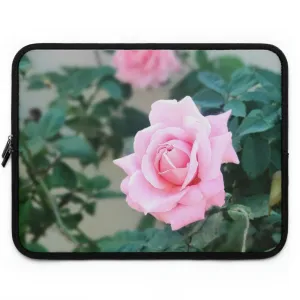 Laptop Sleeve with Focus on a Rose Flower Design 7 Inch 10 Inch 13 Inch 15 Inch 17 Inch