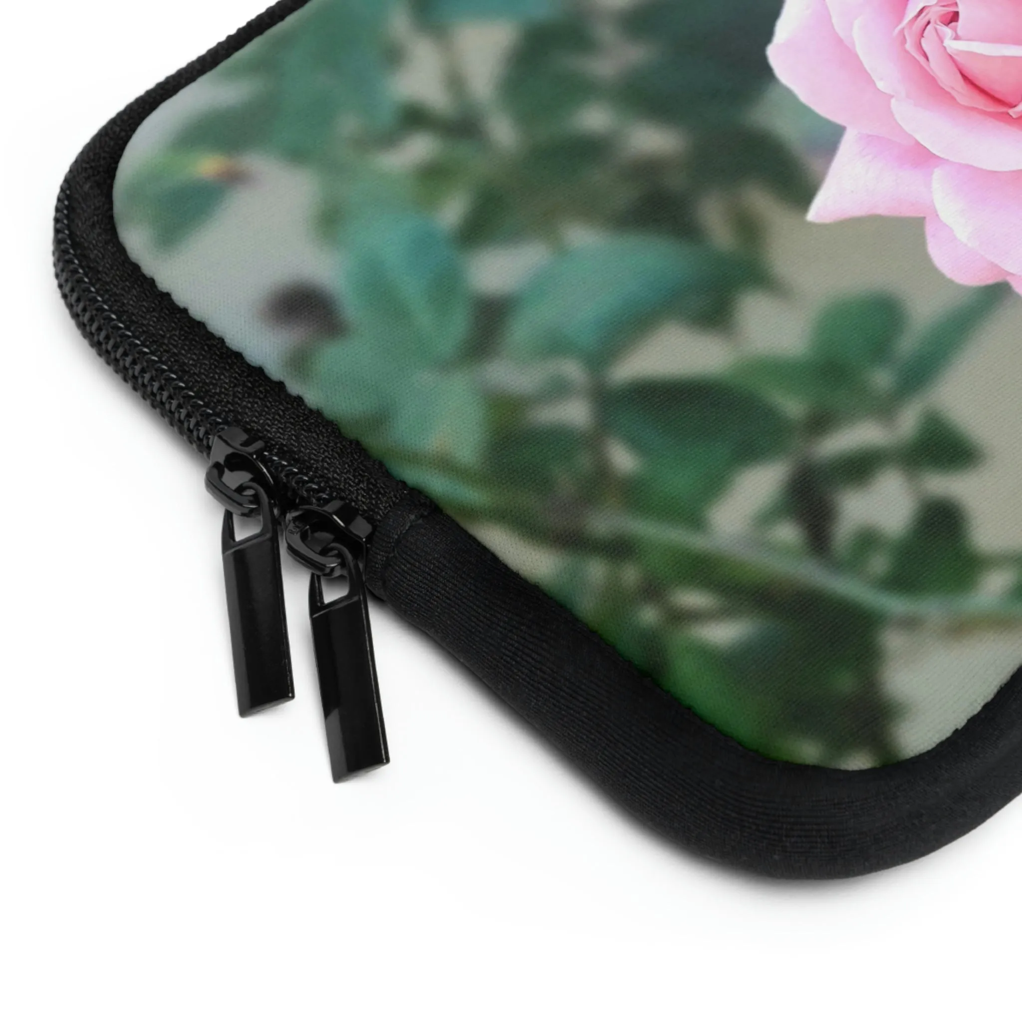 Laptop Sleeve with Focus on a Rose Flower Design 7 Inch 10 Inch 13 Inch 15 Inch 17 Inch