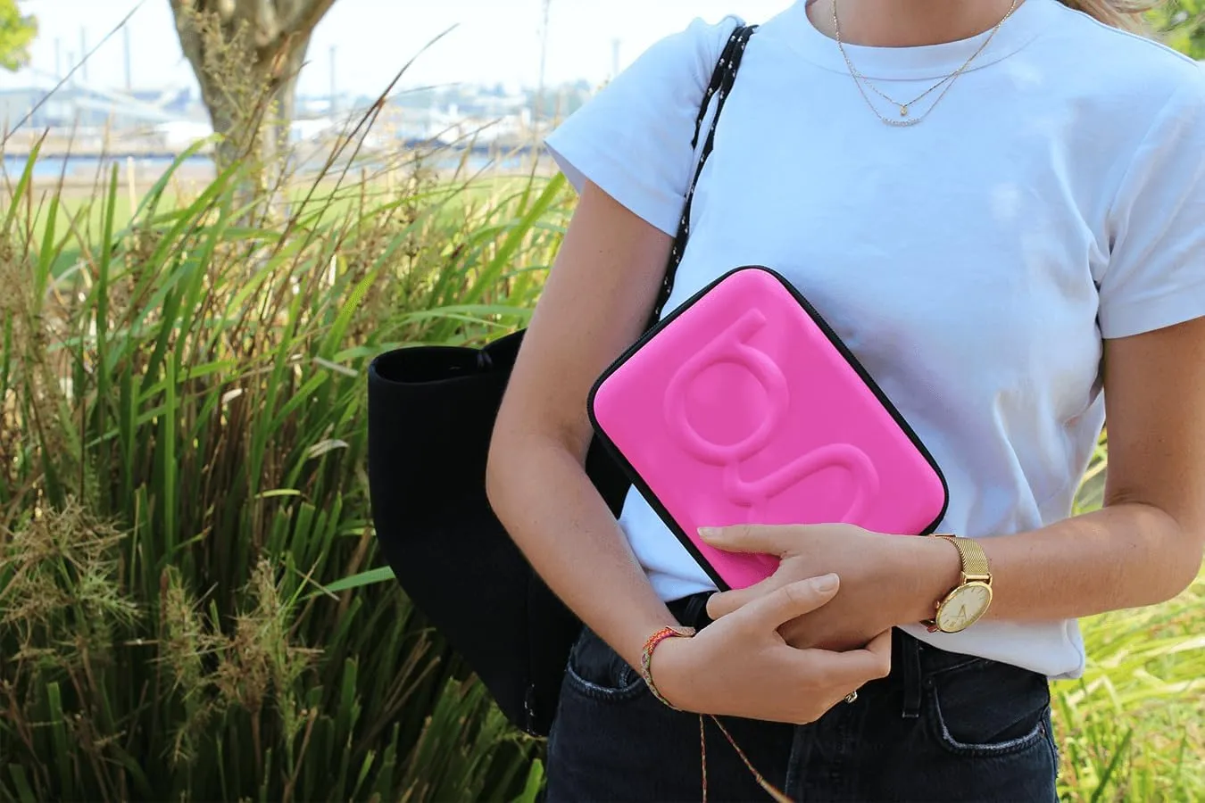 Large Diabetes Travel Case Hard Shell, Organizer for Glucose Monitor, Insulin Pen, BGL Strips, Syringe, Needles & Diabetic Supplies, Premium & Durable with Extra Compartment, Pink