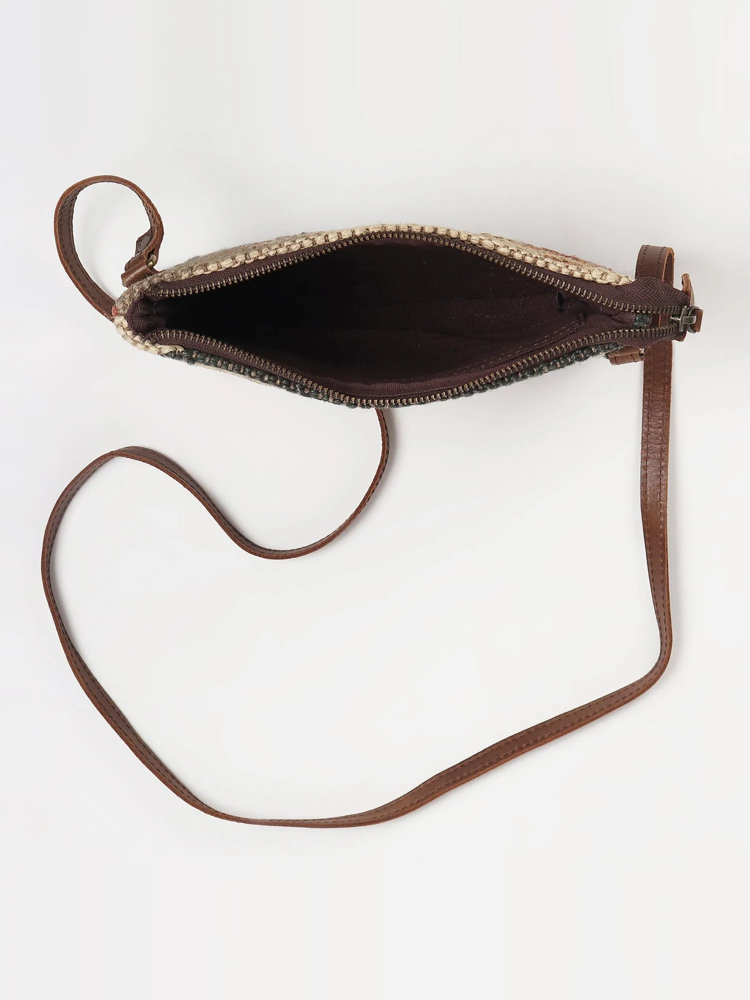 LAURIS - KILIM & LEATHER  SLING BAG