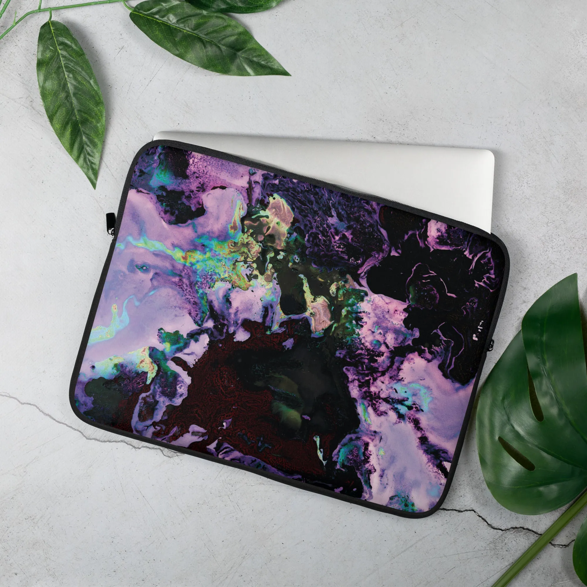 Lavender Cosmos Laptop Sleeve