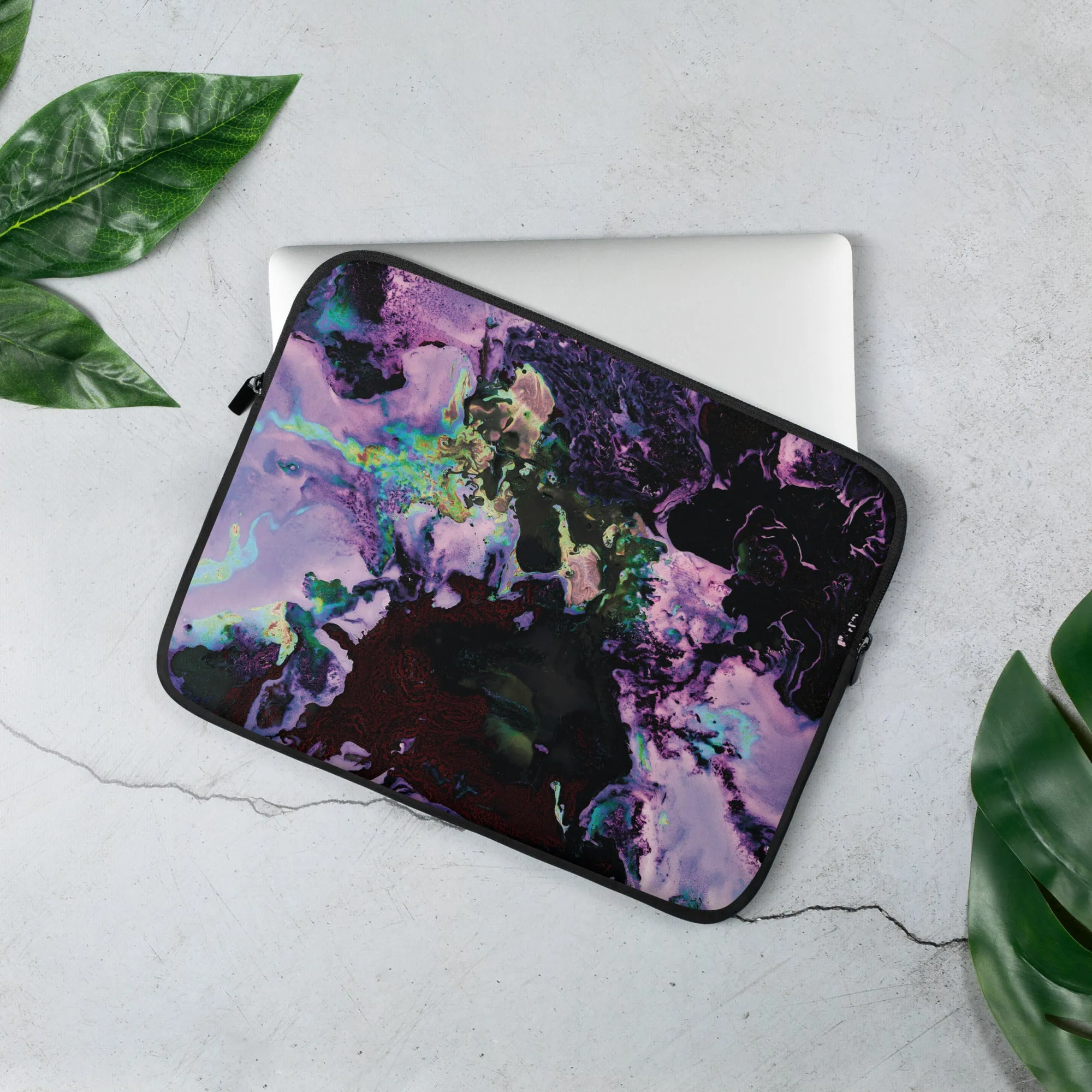 Lavender Cosmos Laptop Sleeve