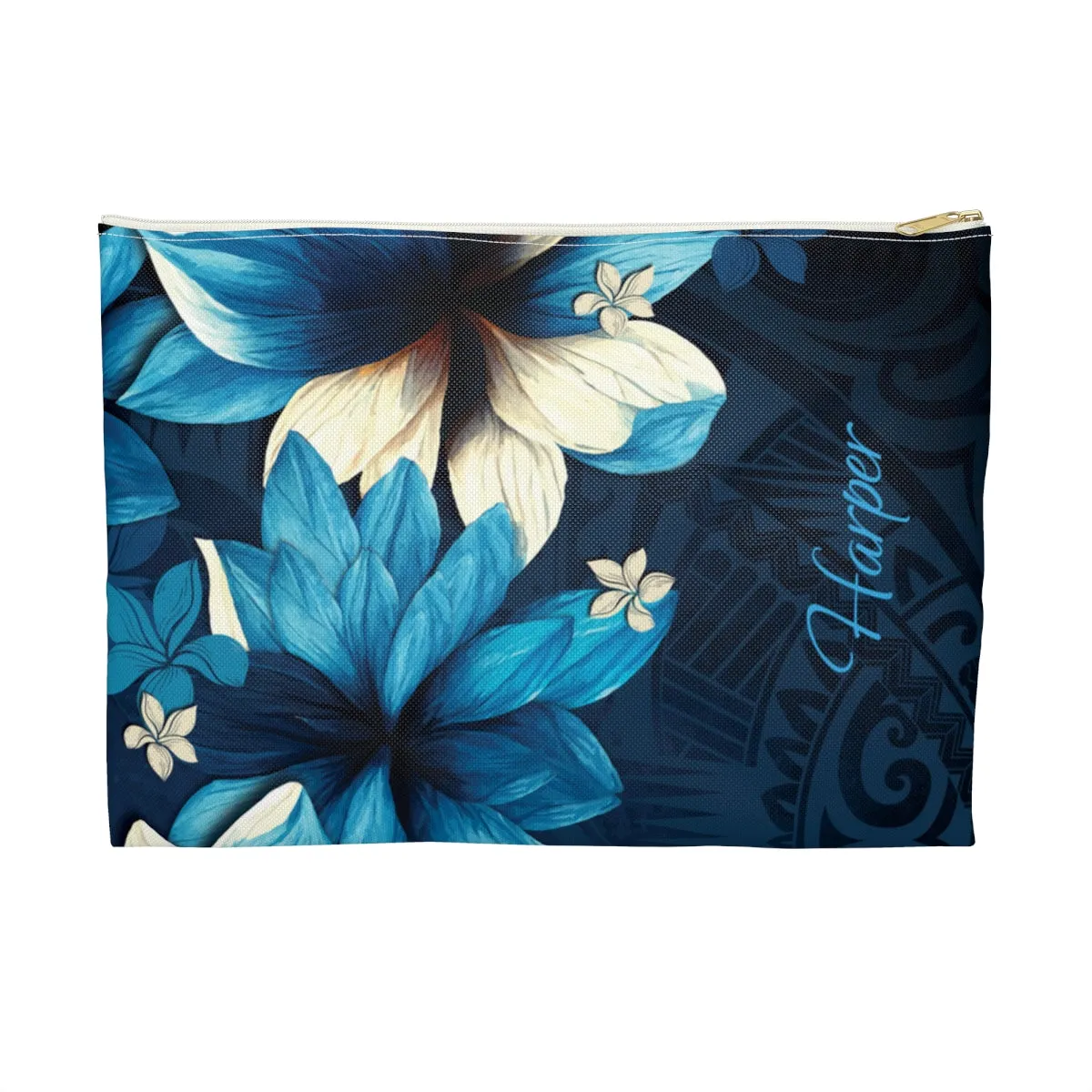 Leilani Nights Personalized Travel Pouch Bag