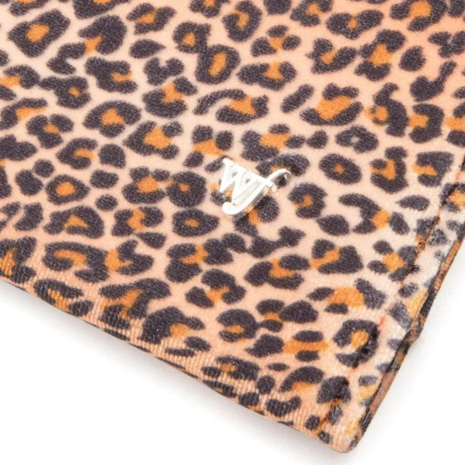 Leopard 13" Laptop Clutch