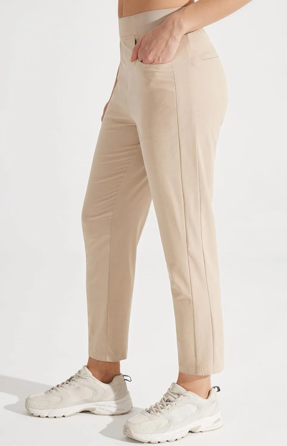 Libin Women’s Golf Pants Quick Dry Hiking Pants Lightweight Work Ankle Dress Pants for Women Business Casual Travel