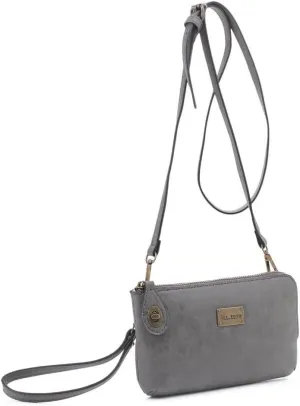 Liz Soto Tina Wristlet Wallets for Women - Clutch Wristlet Convertible to Shoulder Bag or Handbag, Wrist Purse