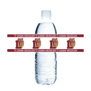 Logan High School Water Bottle Labels | 12 ct