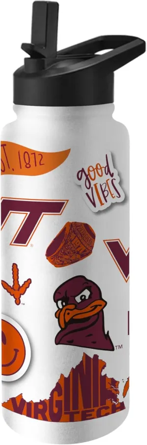 Logo BrandsWashington State Cougars 34oz Quencher Bottle