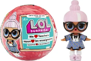 L.O.L. Surprise! MGA Cares Collectible, 7  Surprises Limited Edition Teachers Appreciation Doll with School Themed Accessories, Gift for Kids, Toys for Girls Boys Ages 4 5 6 7  Years Old