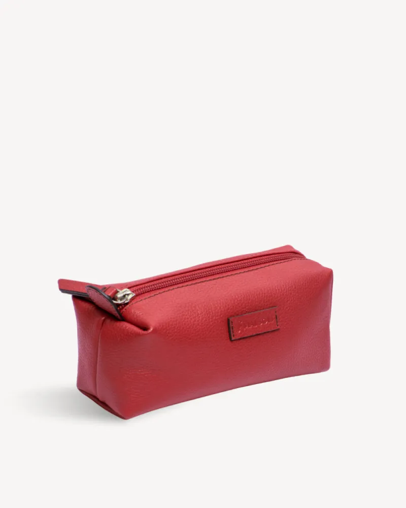 London Cosmetic Case - Red