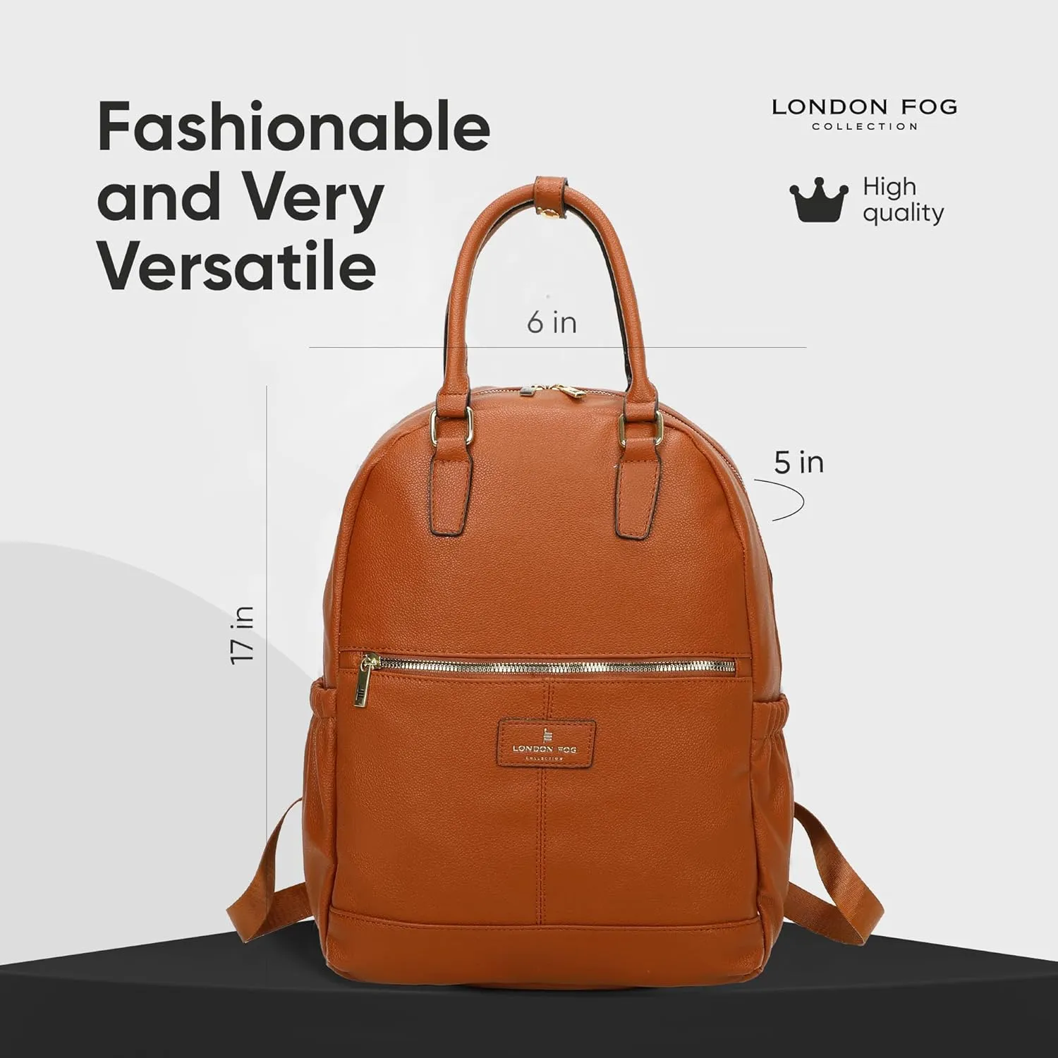 LONDON FOG - Backpack | Travel Backpack for Women | Purse | Laptop Backpack | Crossbody Bag and Wallet Set | Set of 3