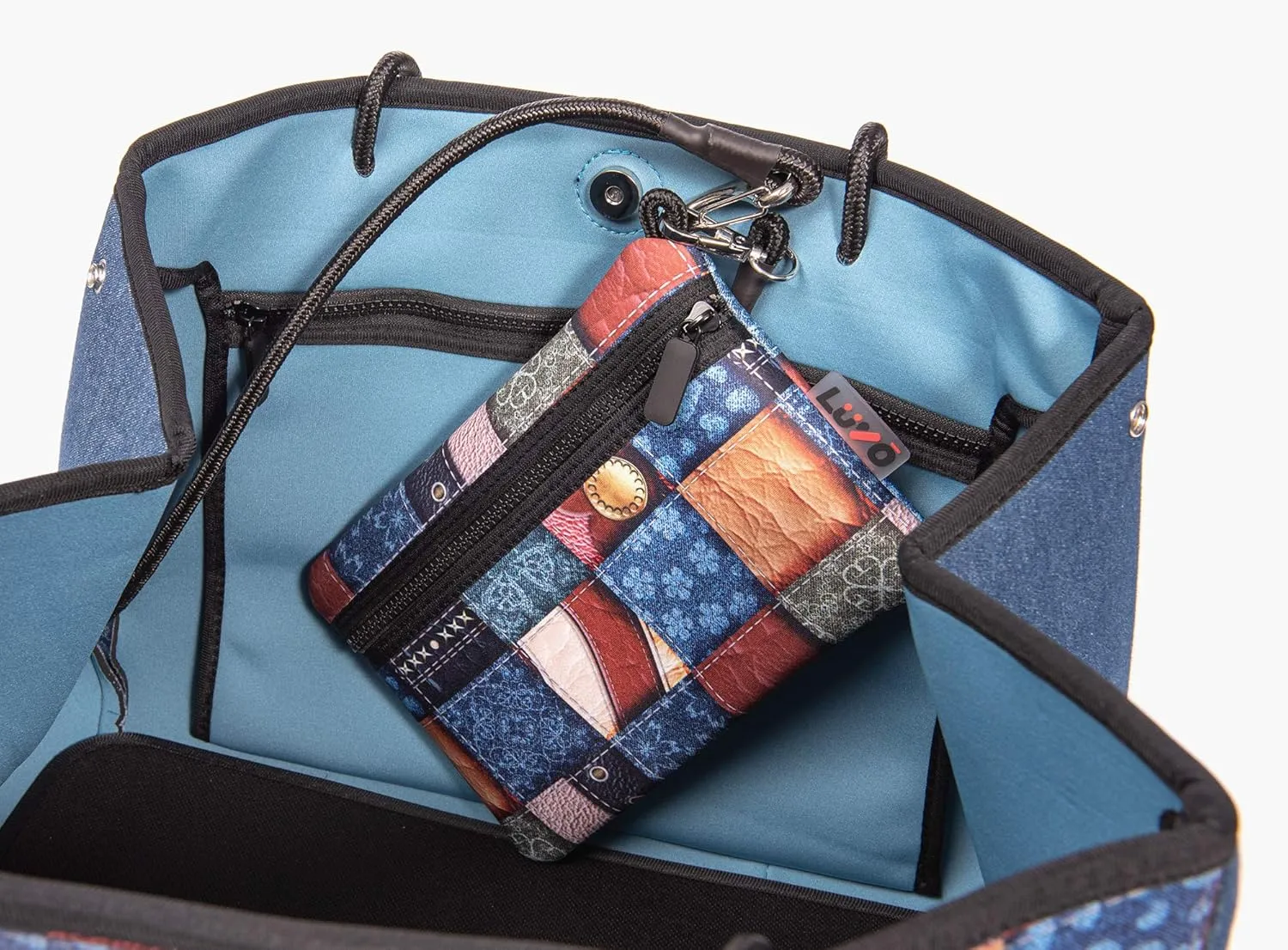 Luvo - Women's Neoprene Phantom Tote Handbags - Travel