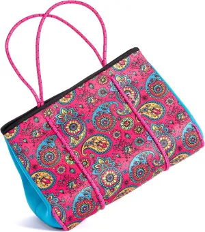 Luvo - Women's Neoprene Phantom Tote Handbags - Travel