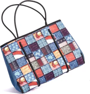 Luvo - Women's Neoprene Phantom Tote Handbags - Travel