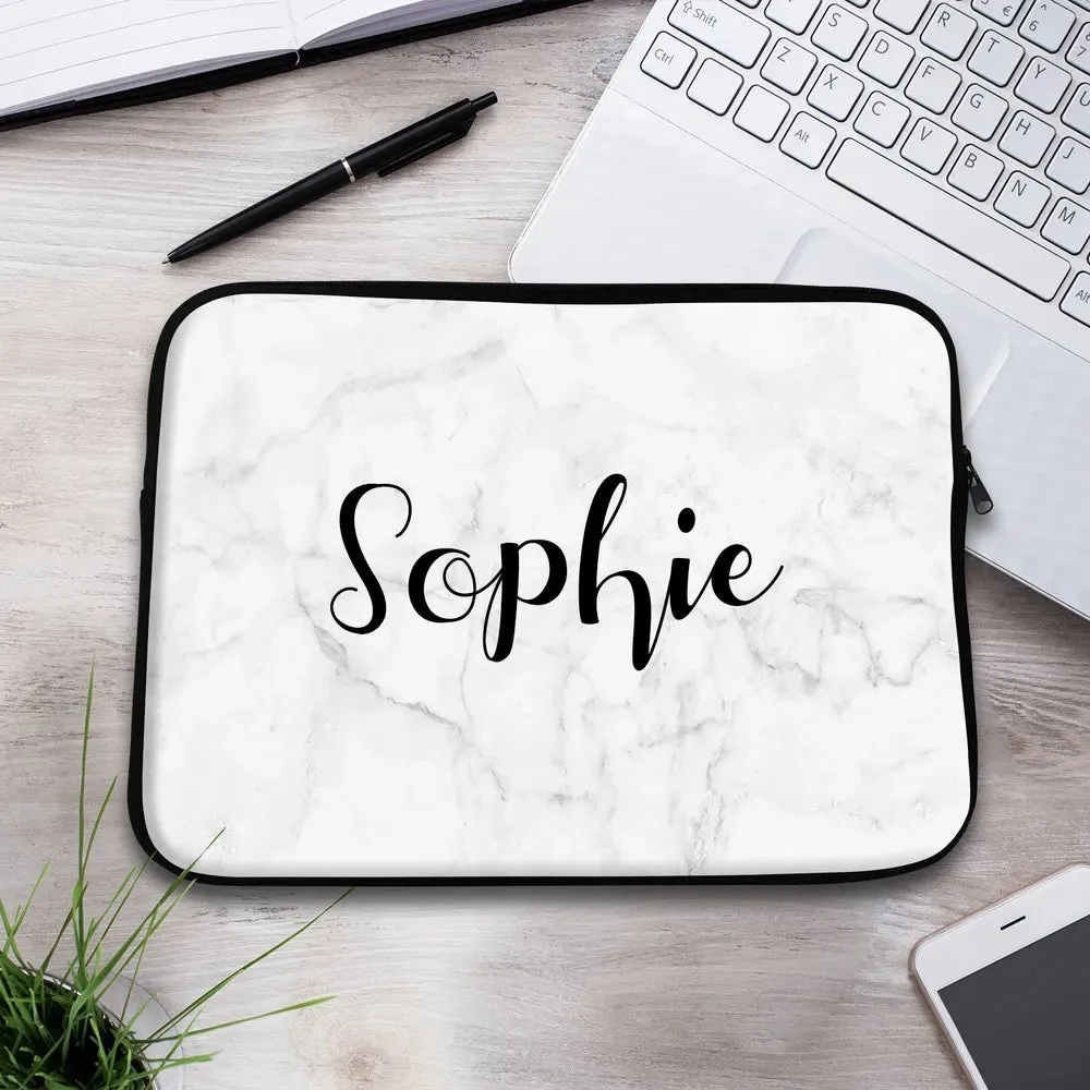 Marble Laptop Sleeve