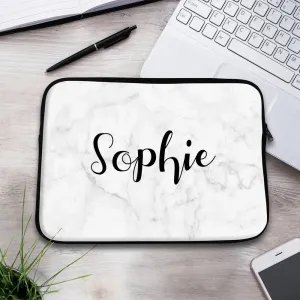 Marble Laptop Sleeve