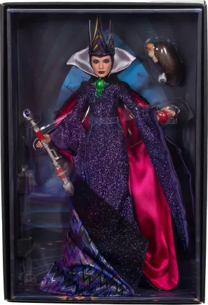 Mattel Disney Collector Evil Queen Collectible Fashion Doll in Signature Clothing Inspired by Disney Snow White Movie, Gifts for Kids & Collectors