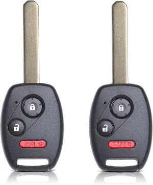MechanMagic Key Fob Remote Replacement Fits for Honda Pilot 2005 2006 2007 2008 CWTWB1U545 Keyless Entry Remote Control 35111-S9V-325(Pack of 2)