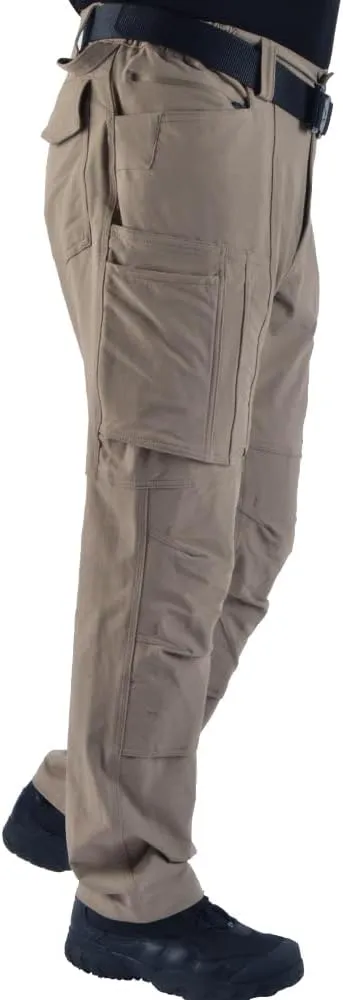 Men's 4 Way Stretch Outdoor Cargo Pants All Season with Multi Pocket Utility Work Pant
