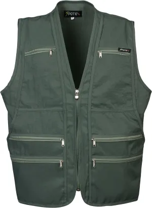 Men's 9 Pockets Work Utility Vest Military Photo Safari Travel Vest Workwear Jacket
